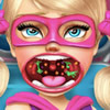 Super Barbie Sister Throat Doctor