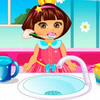 Dora Baby Caring